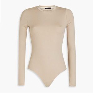 $200 THE RANGE Ribbed Cutout Bodysuit